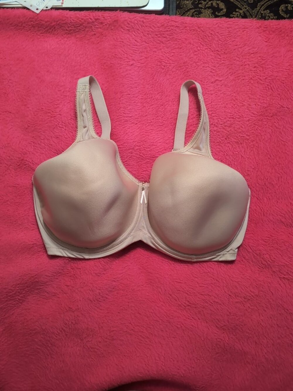 Wacoal 853192 Basic Beauty Full Figure Underwire Bra Beige Nude 36G Supportive